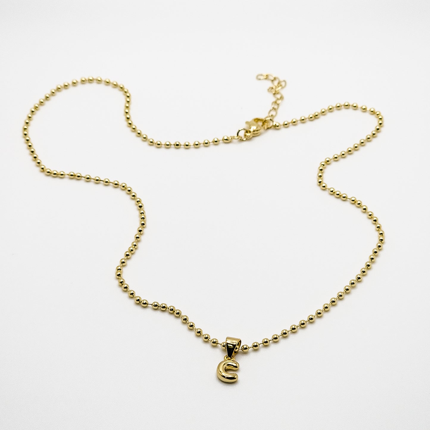 Alphabet Necklace 18K Gold Plated (A-Z)
