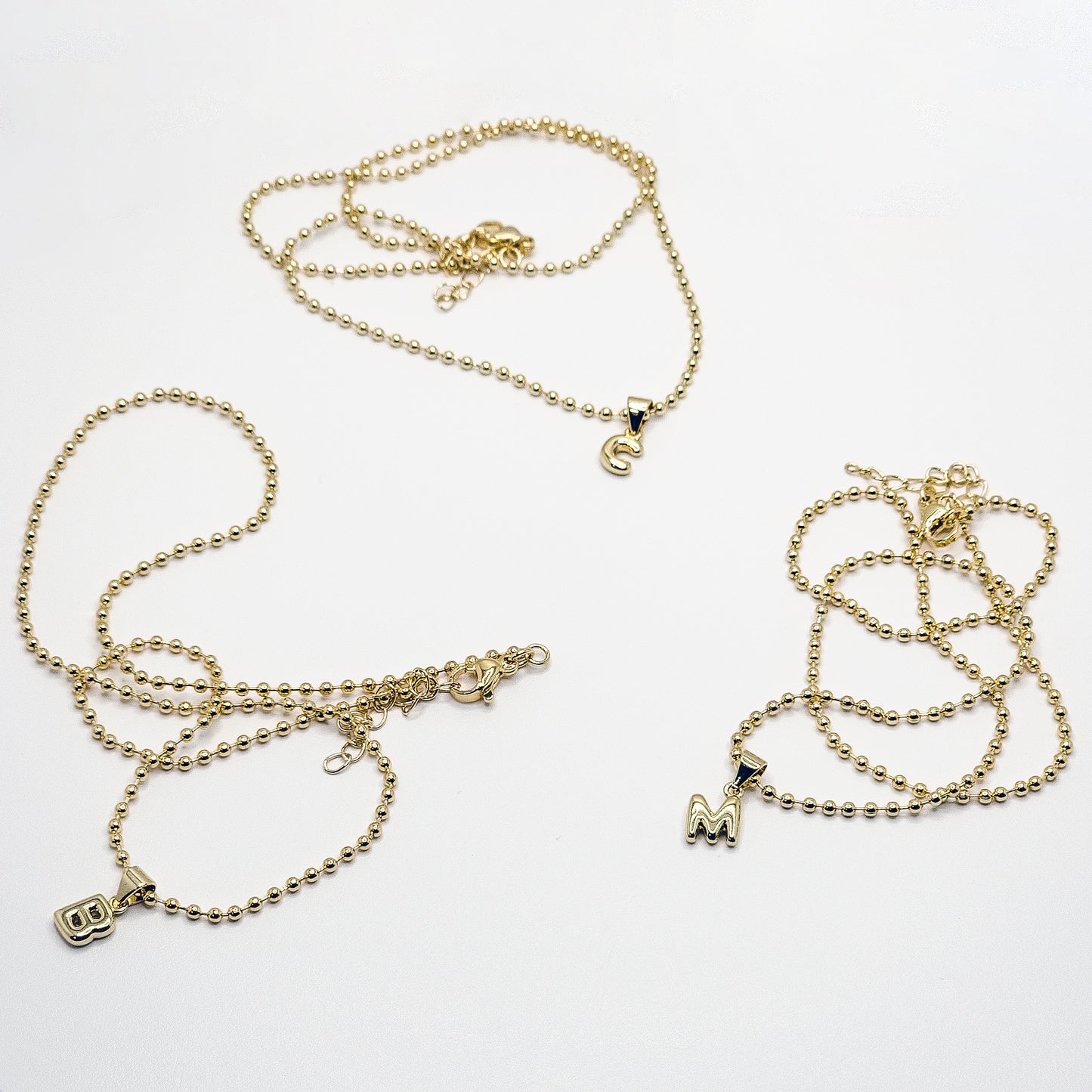 Alphabet Necklace 18K Gold Plated (A-Z)