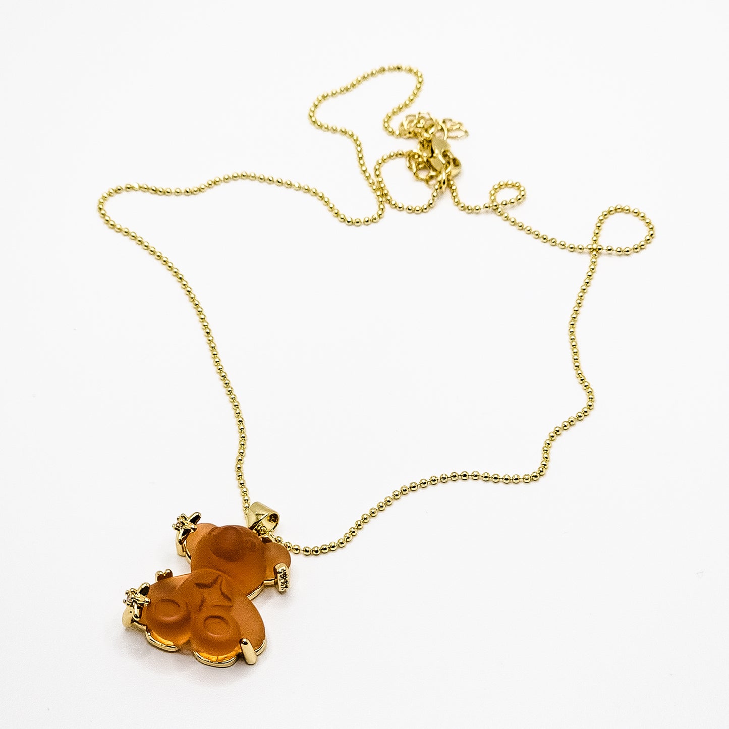 Gummy Bear Chain 18K Gold Plated