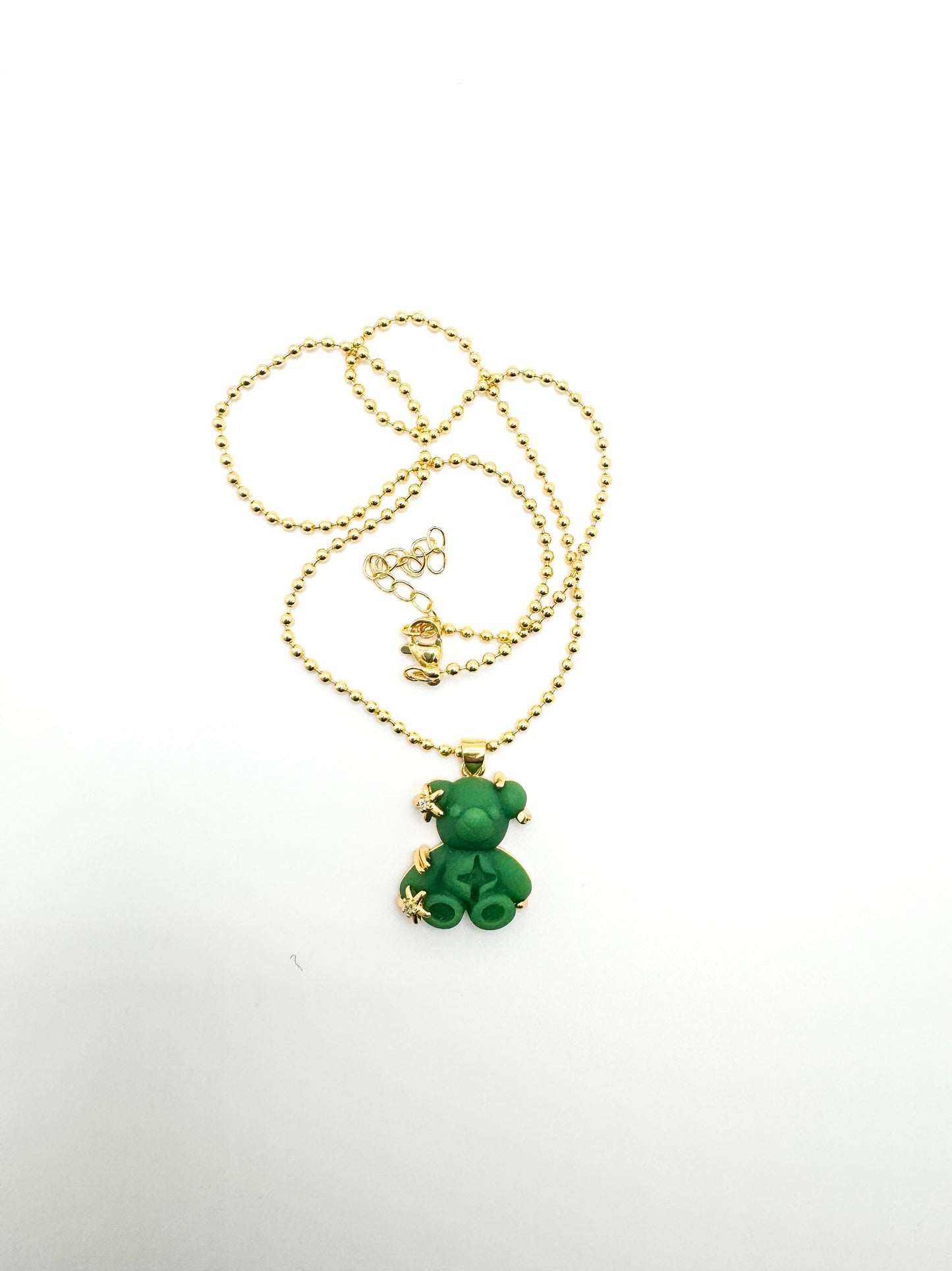 Gummy Bear Chain 18K Gold Plated