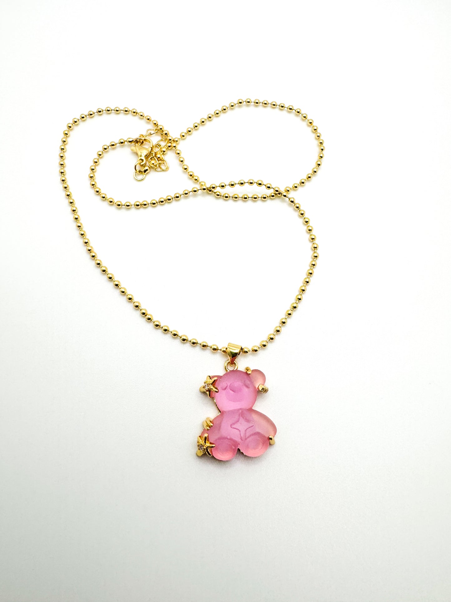 Gummy Bear Chain 18K Gold Plated