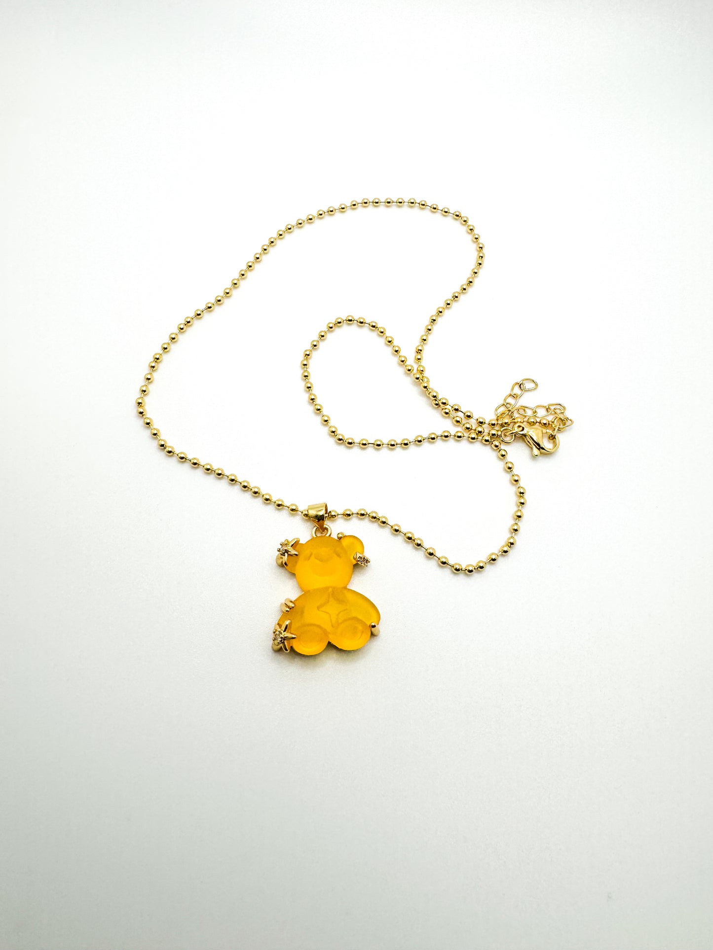 Gummy Bear Chain 18K Gold Plated